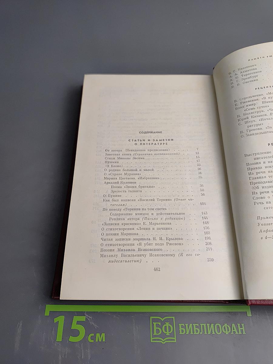 Собрание сочинений. Том Пятый: Статьи и заметки о литературе. Рецензии. Выступления (1933-1970)