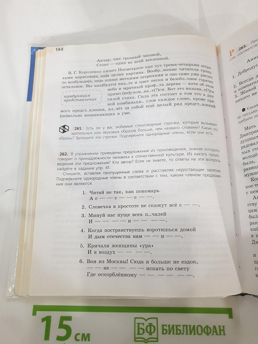 Русский язык 8 класс