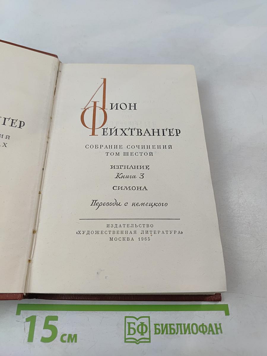 Изгнание. Симона. Том 6