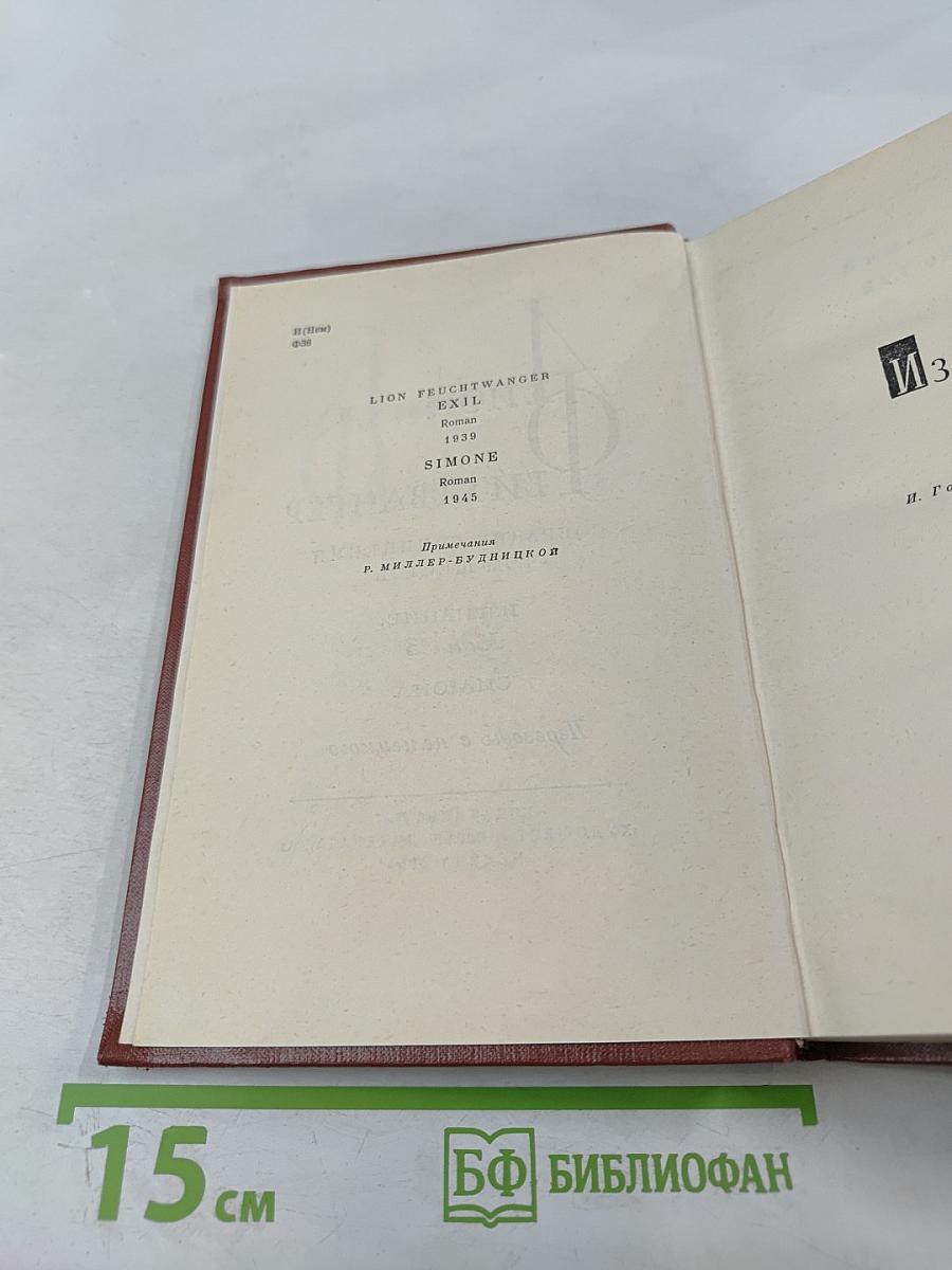 Изгнание. Симона. Том 6