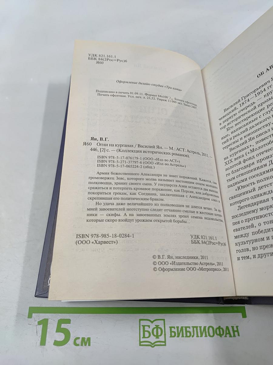 Огни на курганах