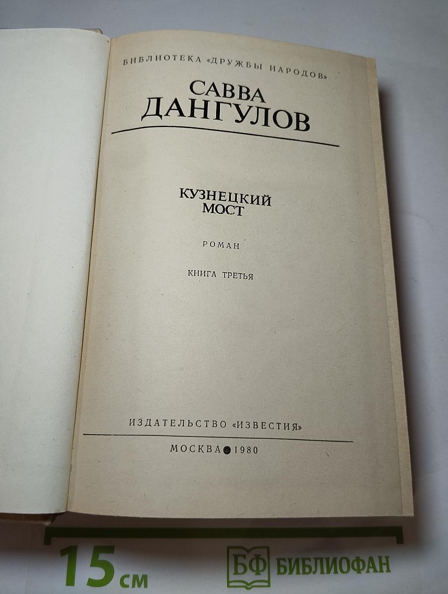 Кузнецкий мост. Книга третья