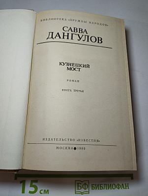 Кузнецкий мост. Книга третья