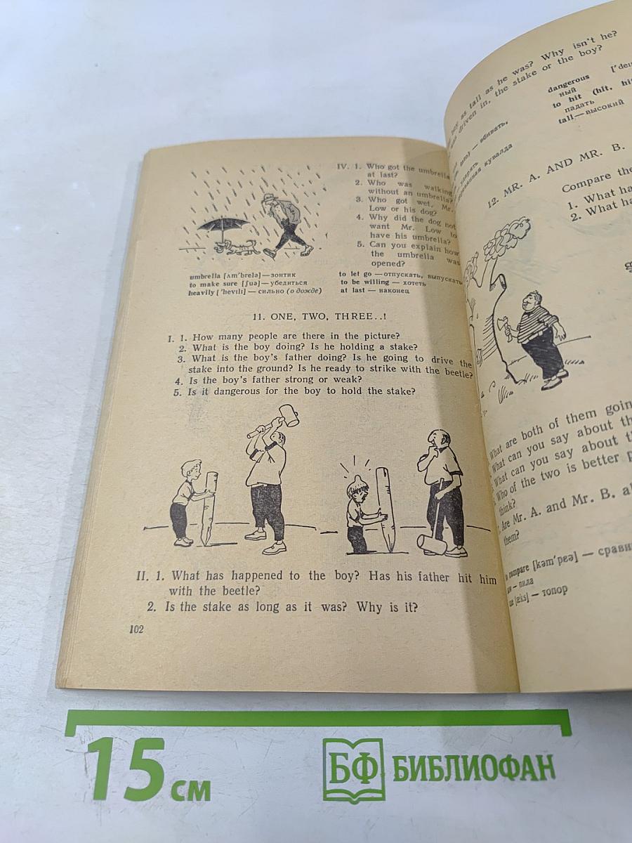 Рассказы в картинках на английском языке для VI-X классов средней школы