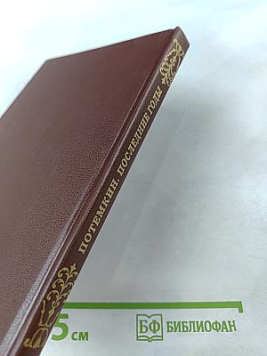 Потемкин. Последние годы