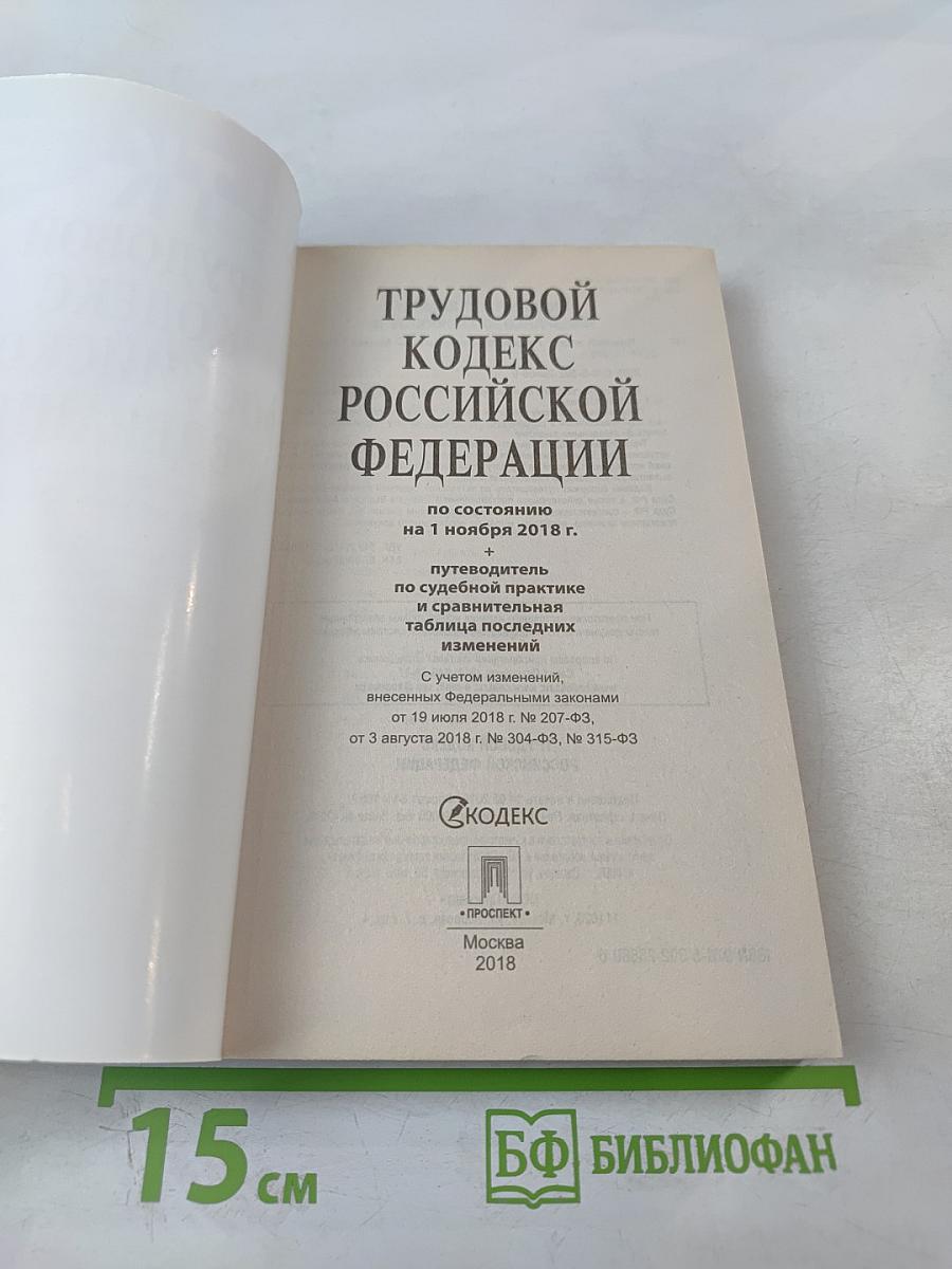 Трудовой кодекс Российской Федерации с путеводителем по судебной практике