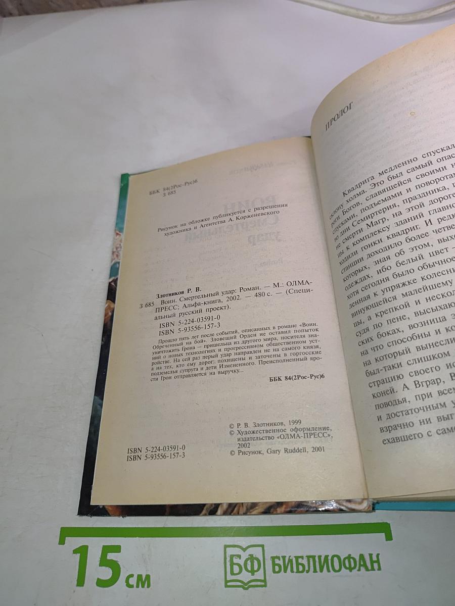 Воин. Смертельный удар