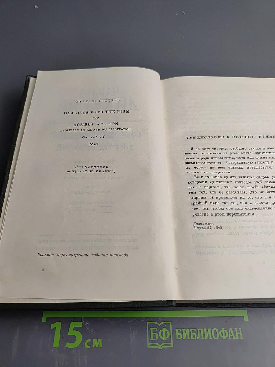 Торговый дом Домби и сын (Главы I-XXX). Том тринадцатый