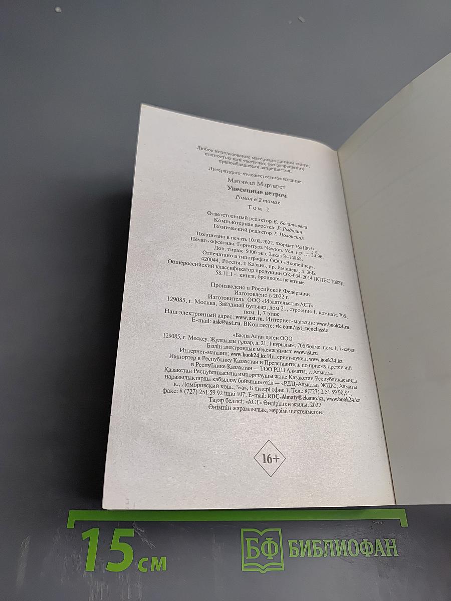 Унесенные ветром. Том 2