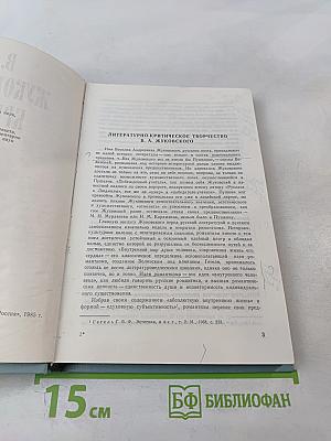 В.А. Жуковский - Критик