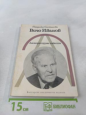 Вичо Иванов. Литературни анкети