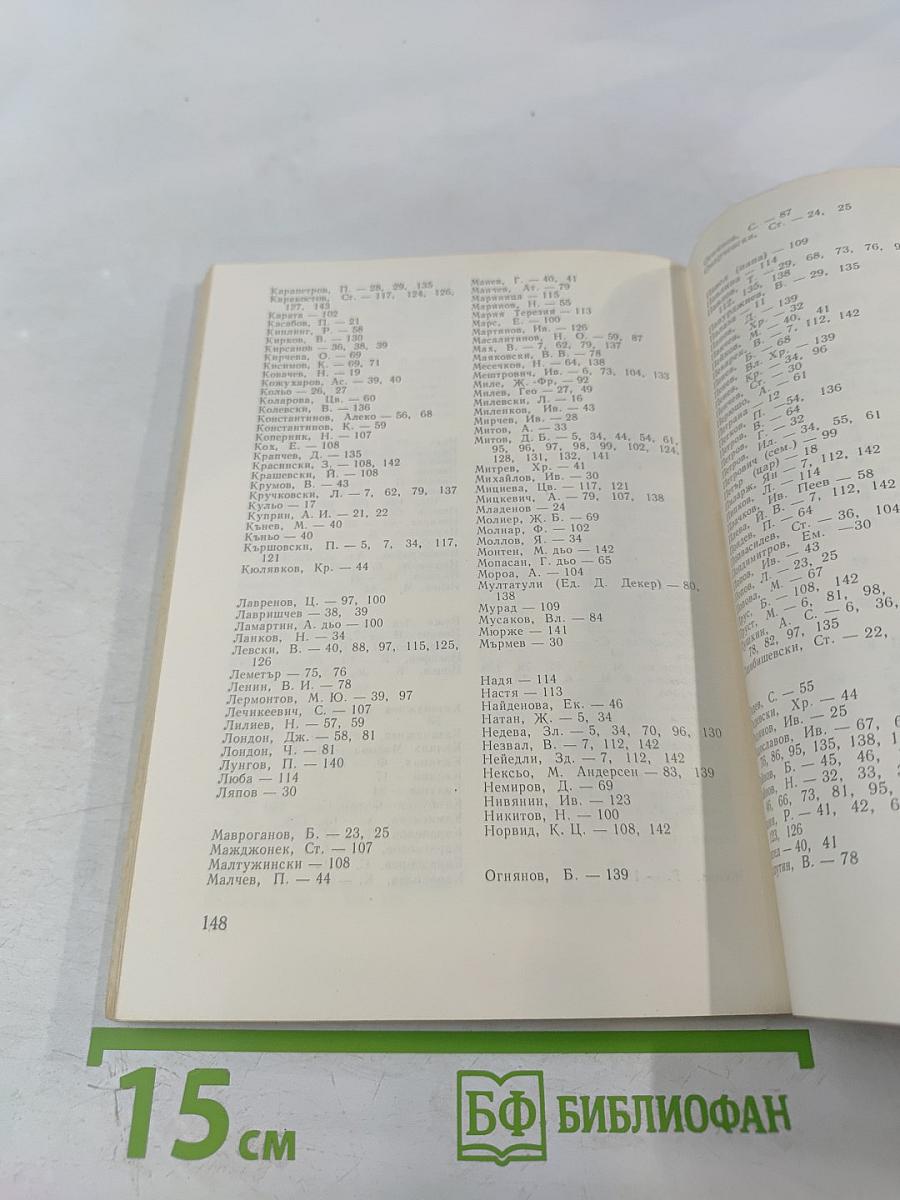 Вичо Иванов. Литературни анкети