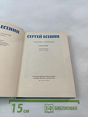 Собрание сочинений. Том второй: Стихотворения (Октябрь 1917-1924)