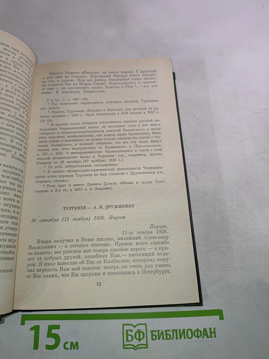 Переписка И.С. Тургенева. Том второй