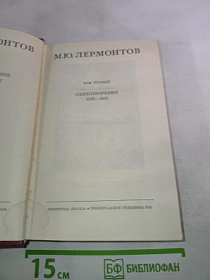 Стихотворения 1828-1841. Том первый