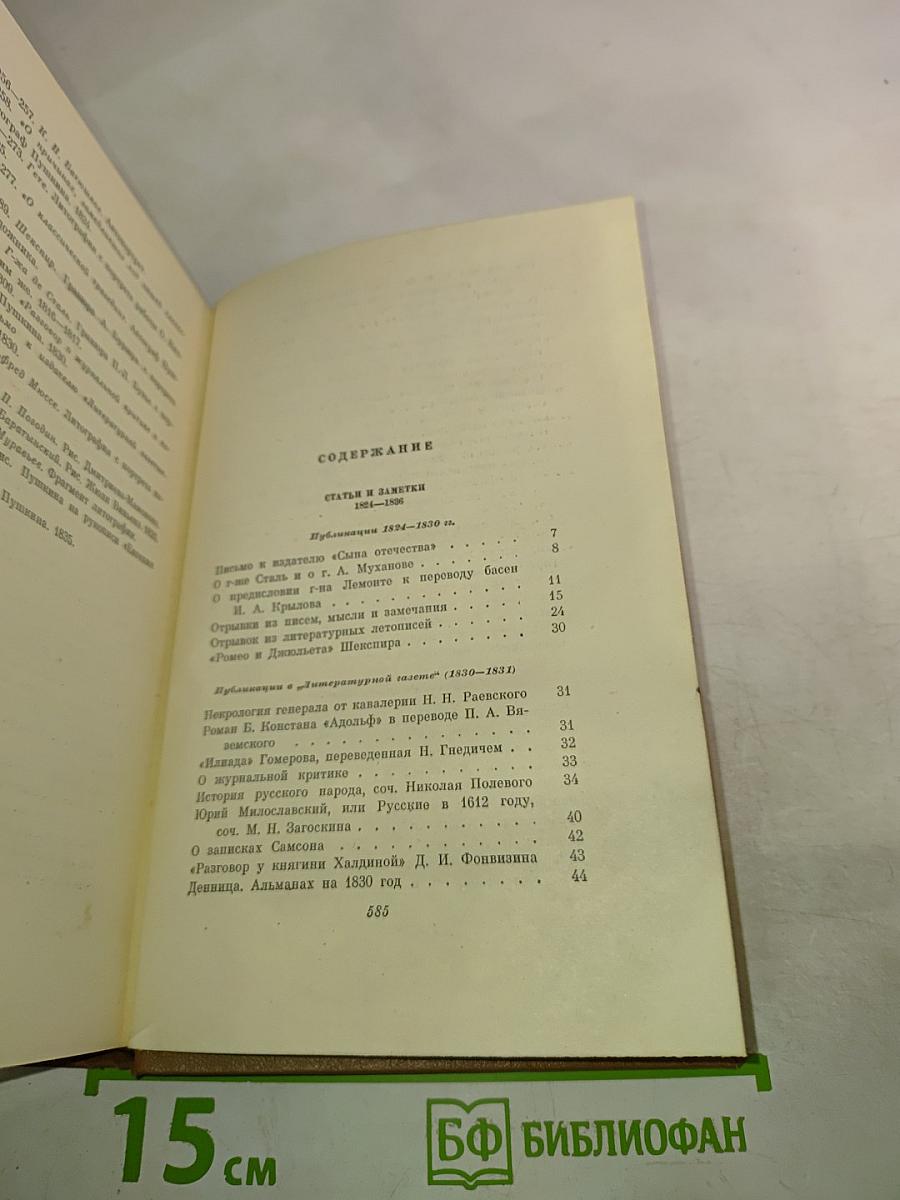 Собрание сочинений. Том шестой. Критика и публицистика