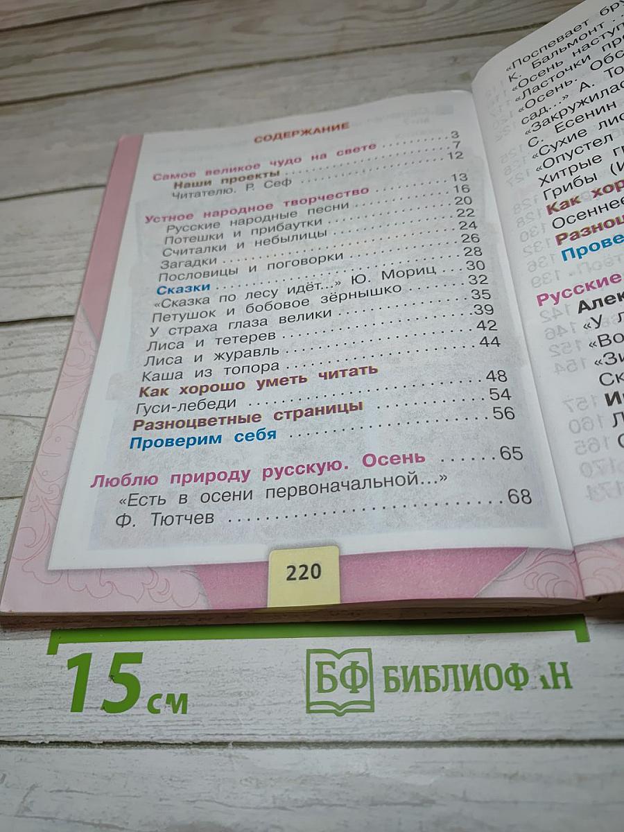 Литературное чтение. 2 класс. Часть 1