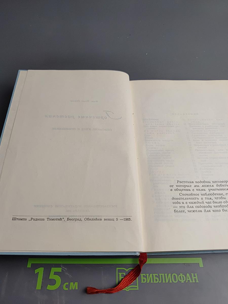 Горшечные растения