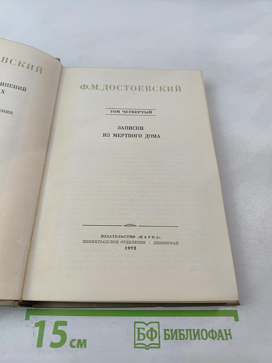 Записки из Мертвого дома. Том четвертый