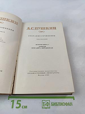 Собрание сочинений. Том восьмой: История Петра I. Записки бригадира Моро-де-Бразе