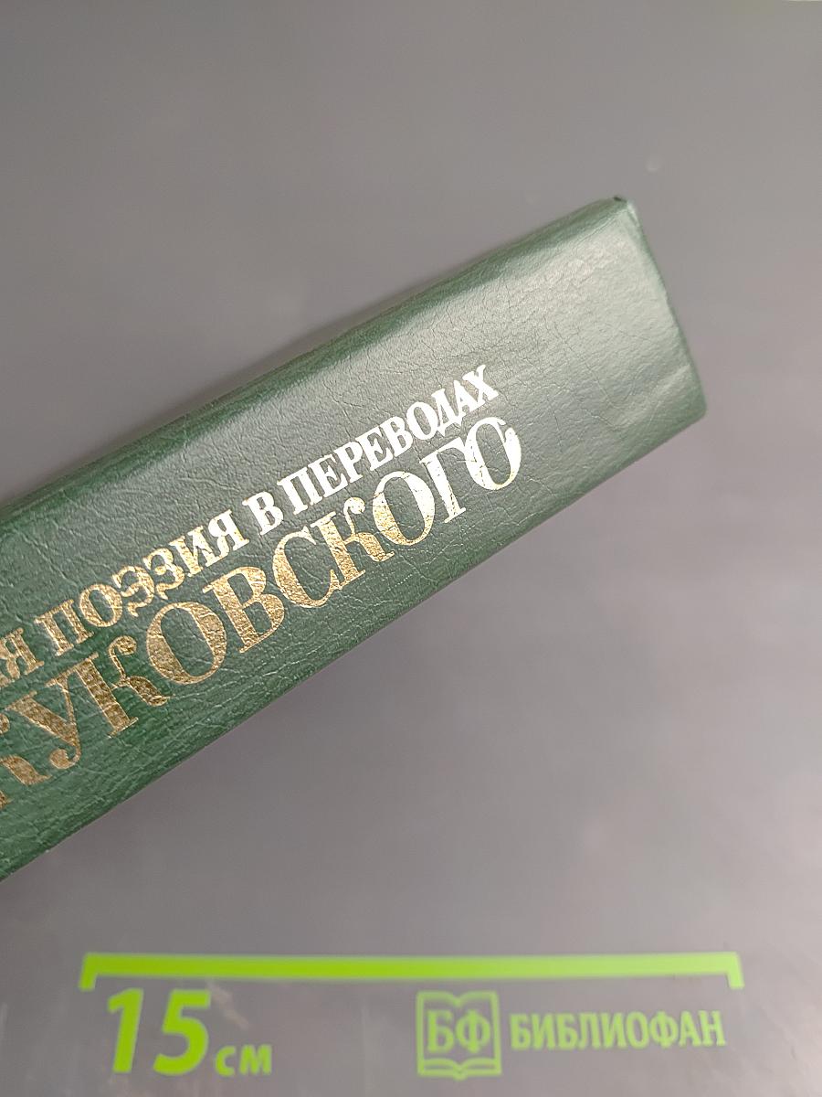 Зарубежная поэзия в переводах В. А. Жуковского. Том 1