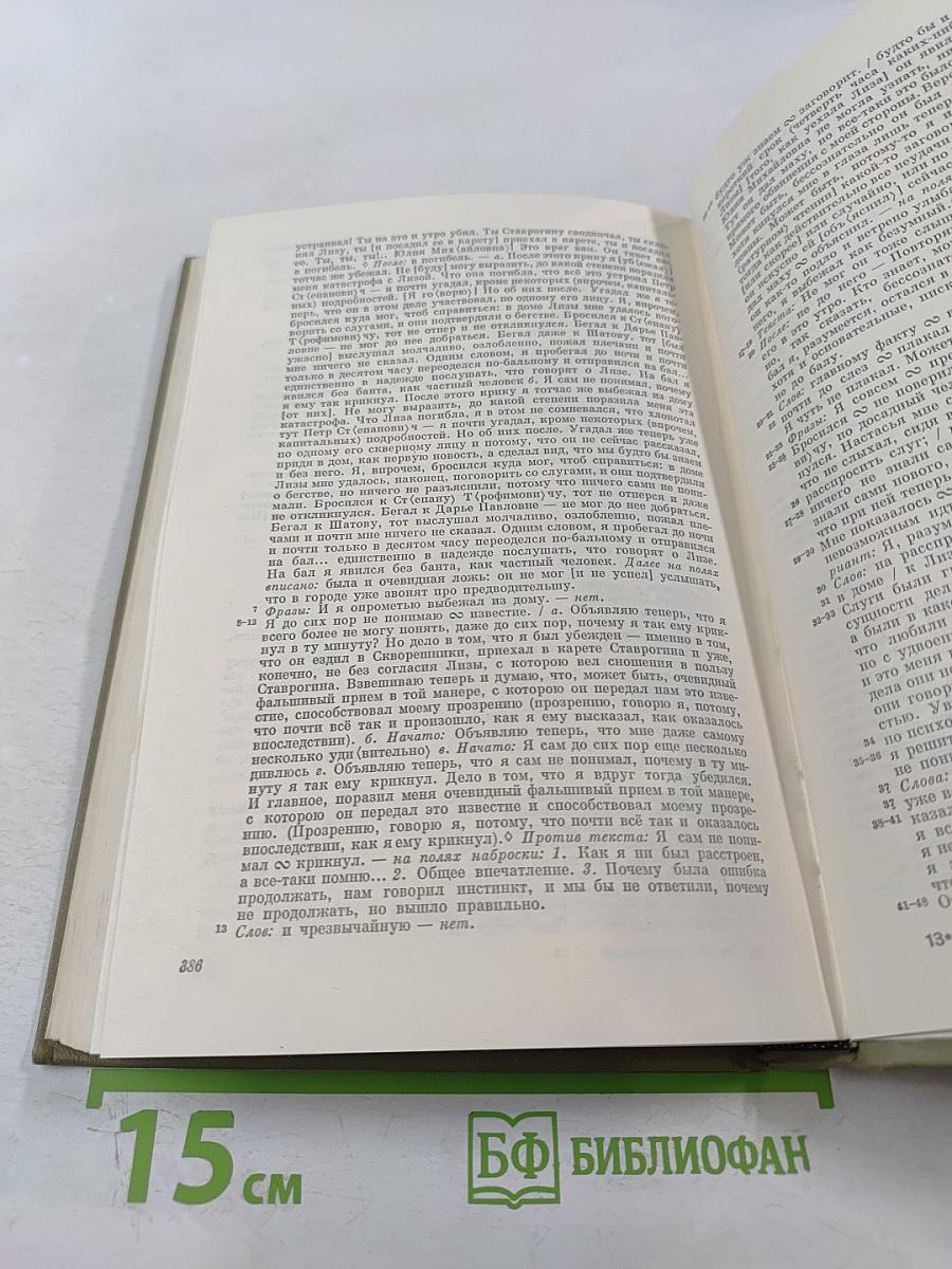 Полное собрание сочинений. Том одиннадцатый: Бесы. Глава 'У Тихона'. Рукописные редакции