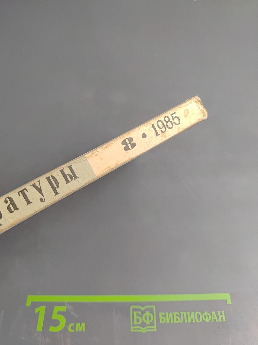 Вопросы литературы № 8