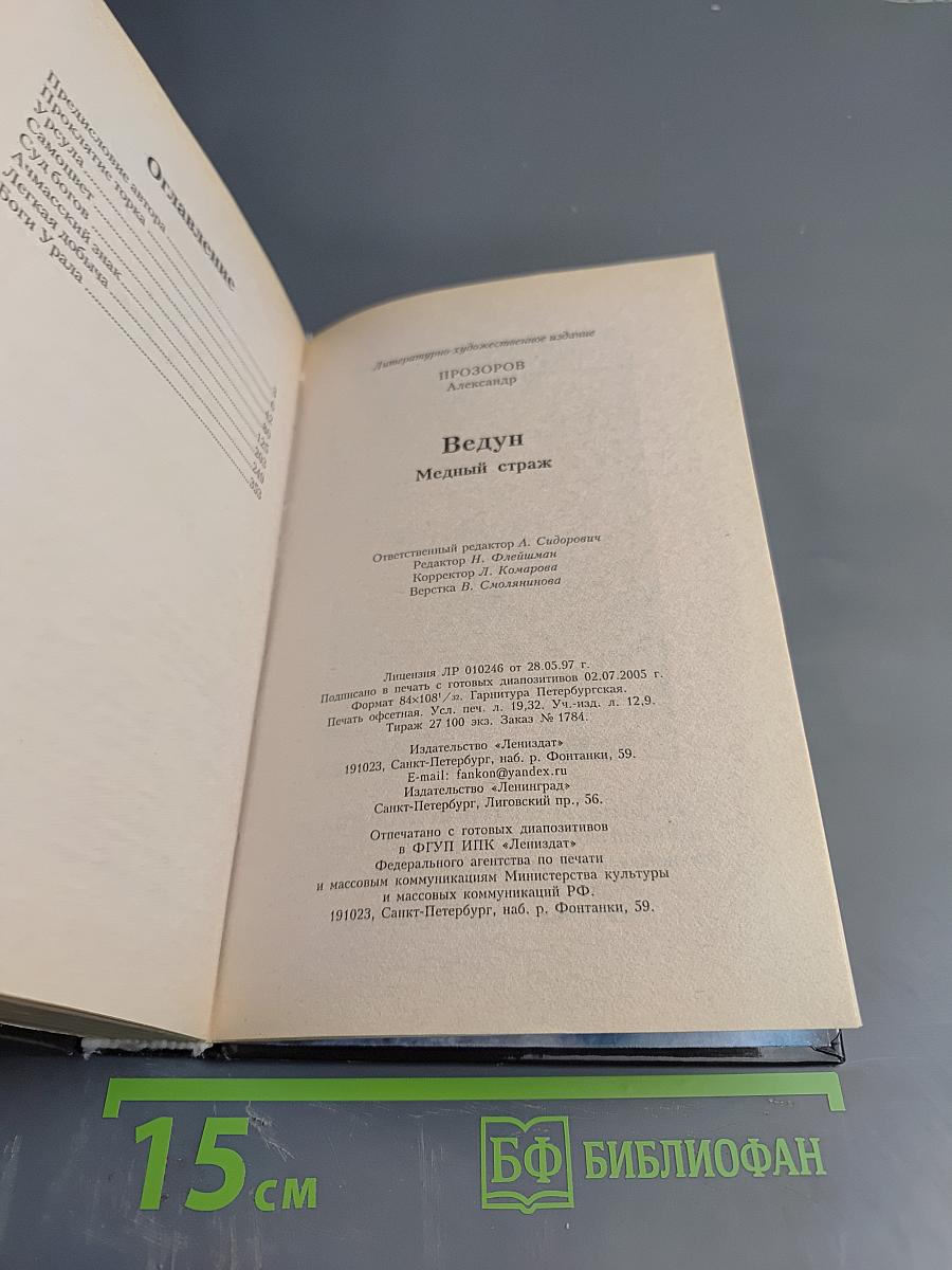 Ведун. Медный страж