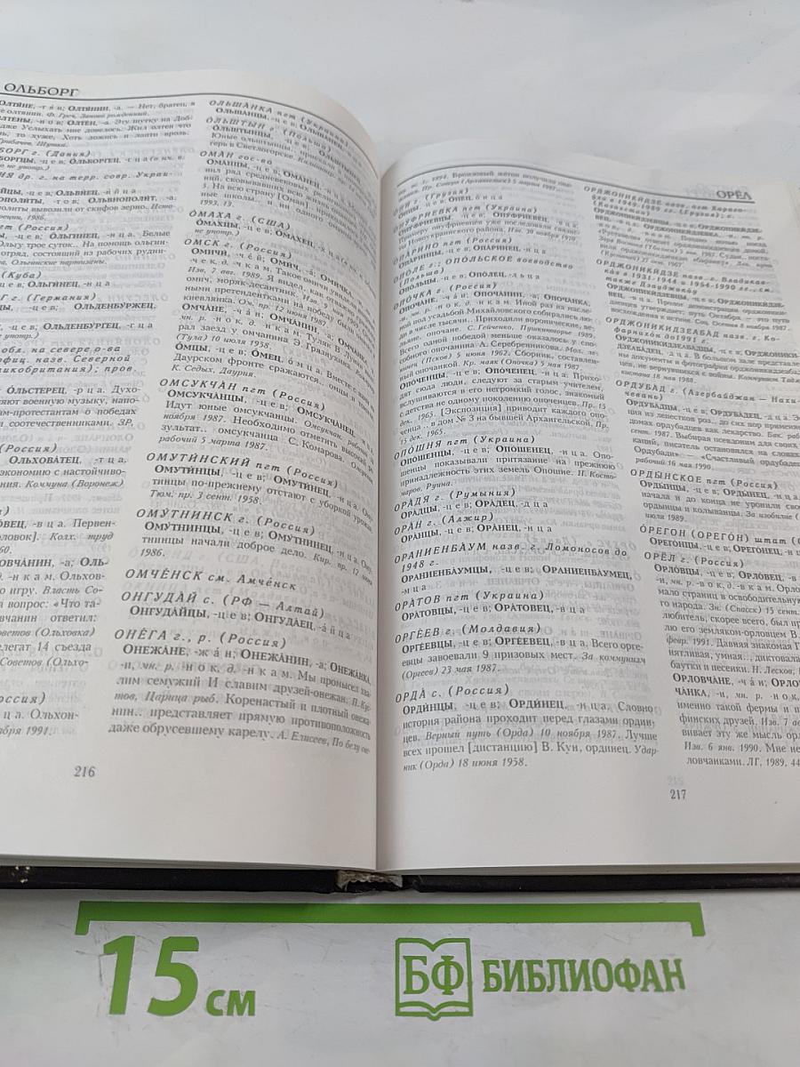 Русские названия жителей. Словарь-справочник