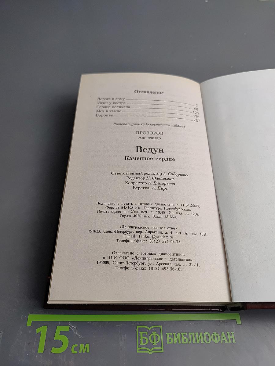 Ведун. Каменное сердце