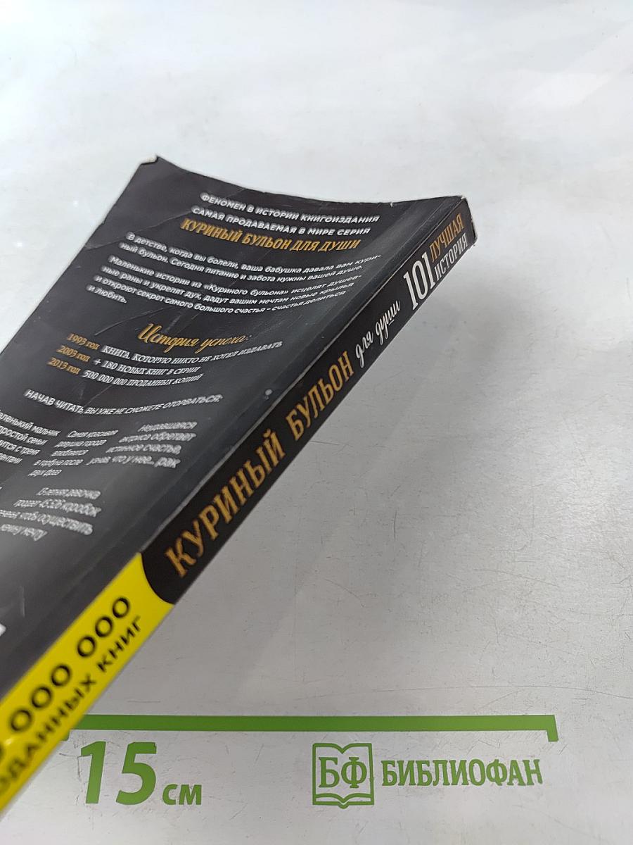 Куриный бульон для души: 101 лучшая история, которая открывает сердце и исцеляет душу