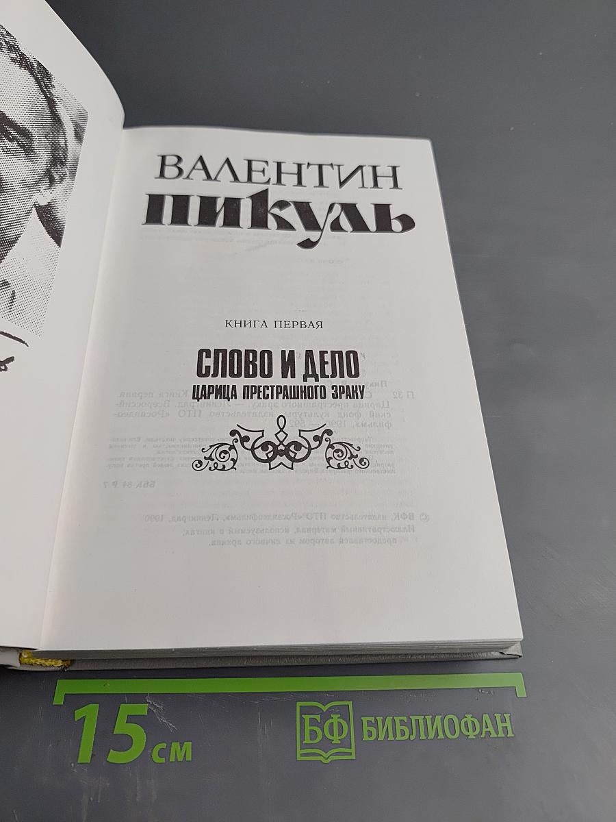 Слово и дело. Книга первая. Царица престрашного зраку