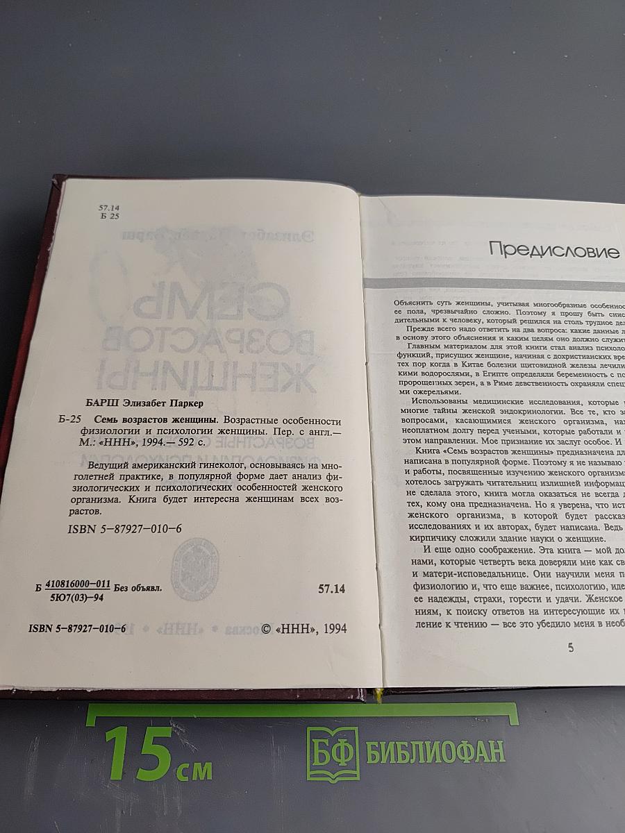 Семь возрастов женщины