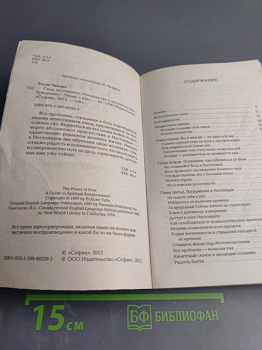 Сила настоящего: Руководство к духовному пробуждению