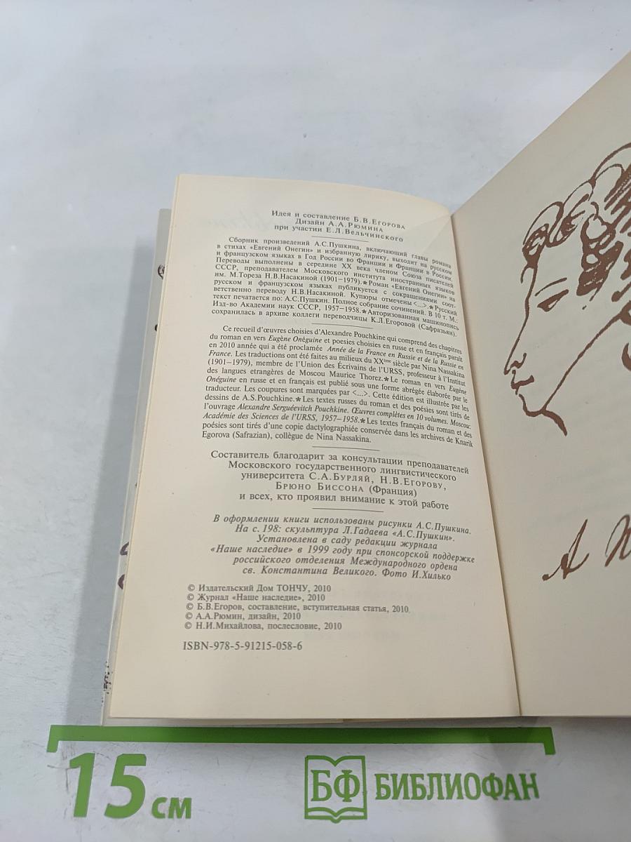 Евгений Онегин. Избранная лирика