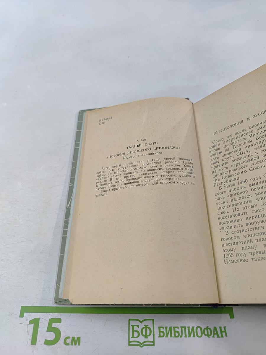 Тайные слуги