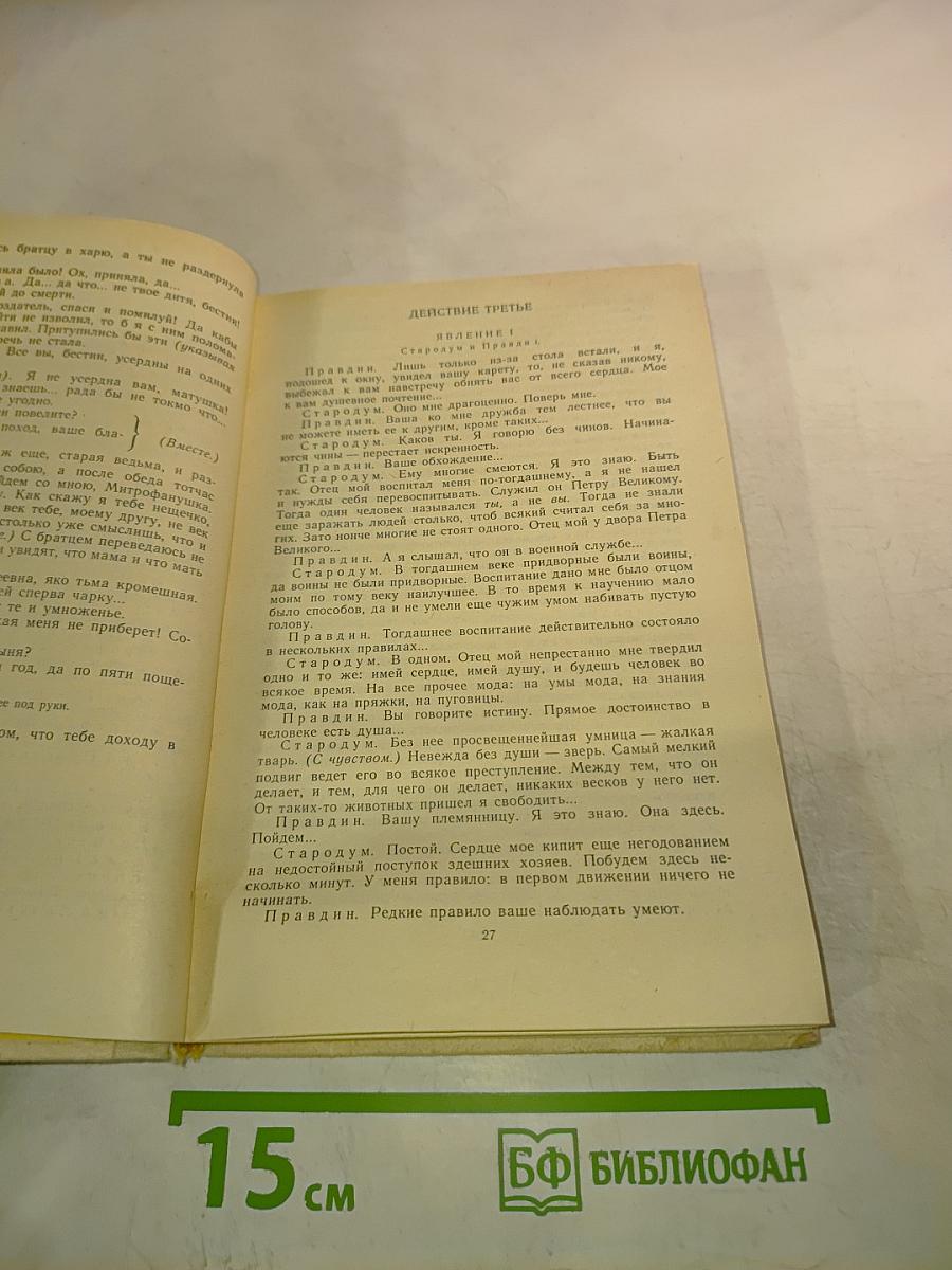 Недоросль. Путешествие из Петербурга в Москву. Подщипа (Триумф)