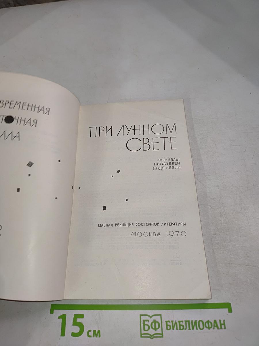 При лунном свете. Новеллы писателей Индонезии