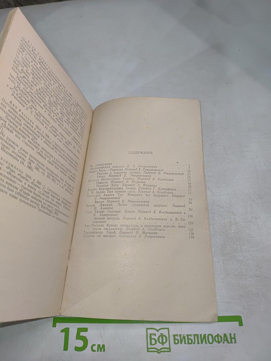 При лунном свете. Новеллы писателей Индонезии