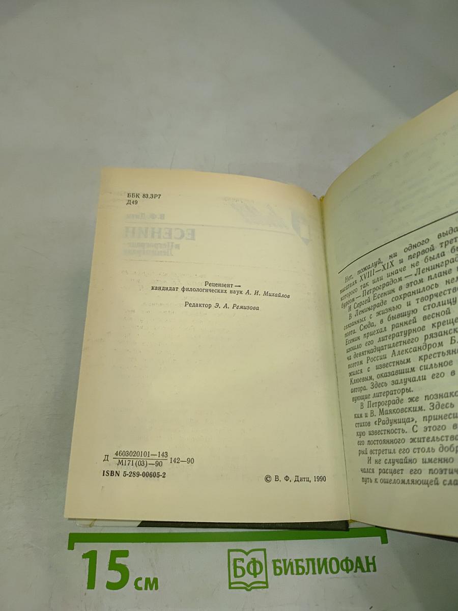 Есенин в Петрограде – Ленинграде