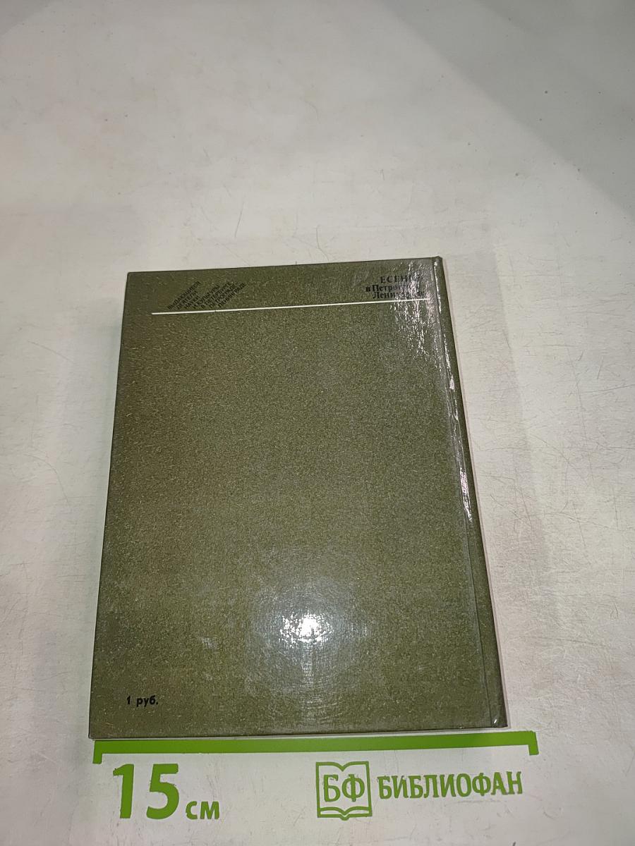 Есенин в Петрограде – Ленинграде