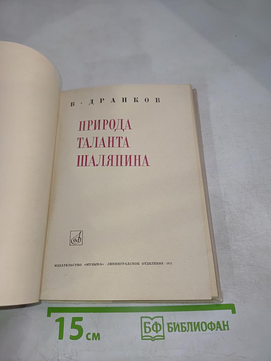 Природа таланта Шаляпина