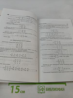 Алгебра. Теория и примеры