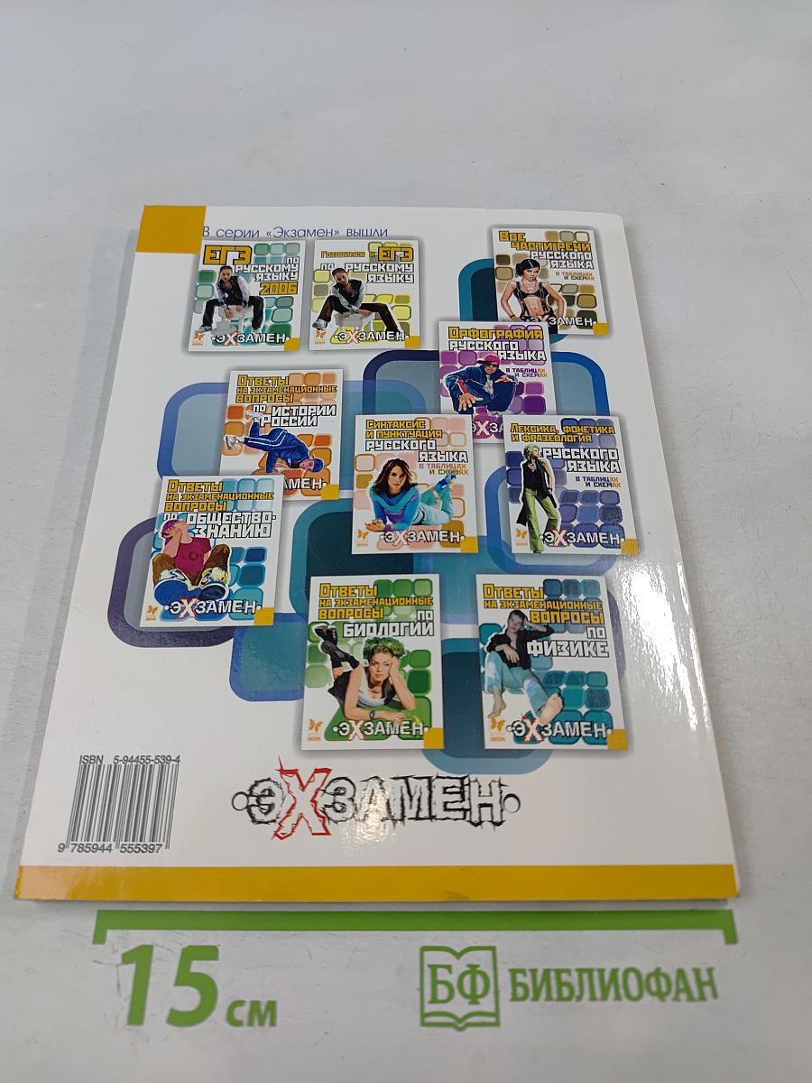 Ответы на экзаменационные вопросы по химии