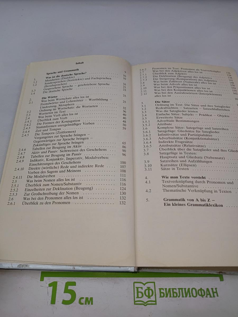 Grammatik auf einen Blick