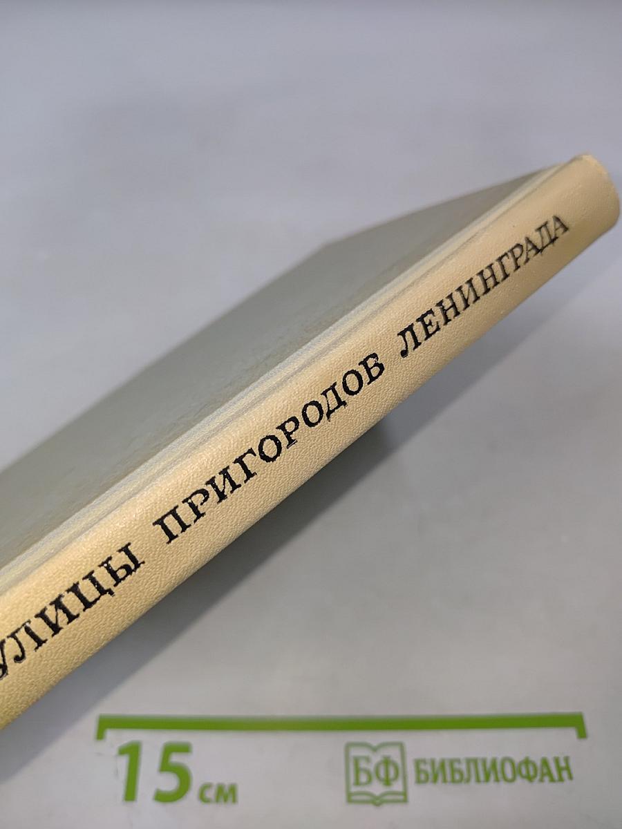 Улицы пригородов Ленинграда