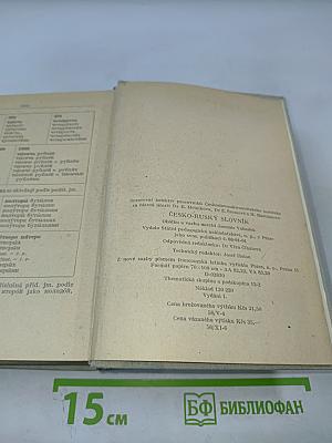 Чешско-русский словарь