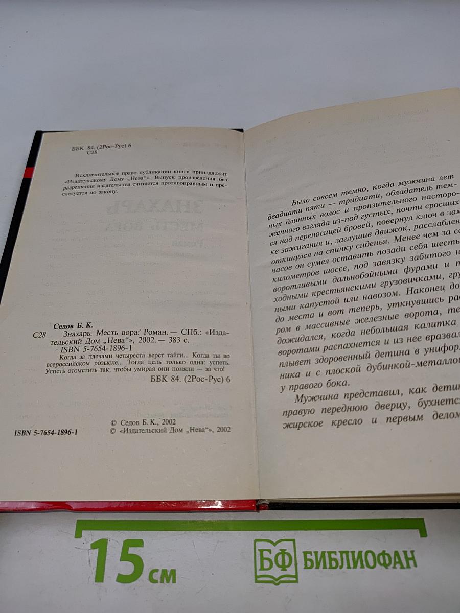 Знахарь. Месть Вора