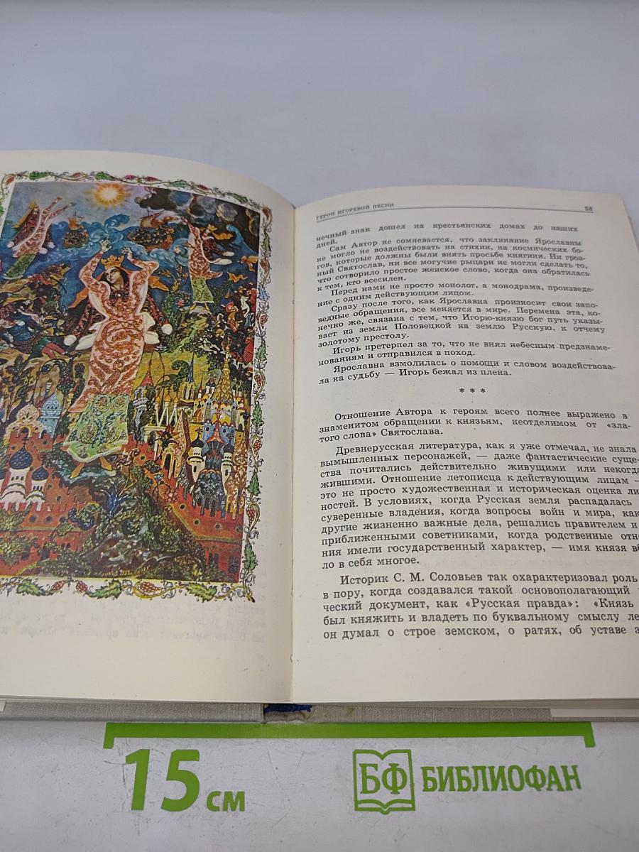 Мир Игоревой песни. Этюды