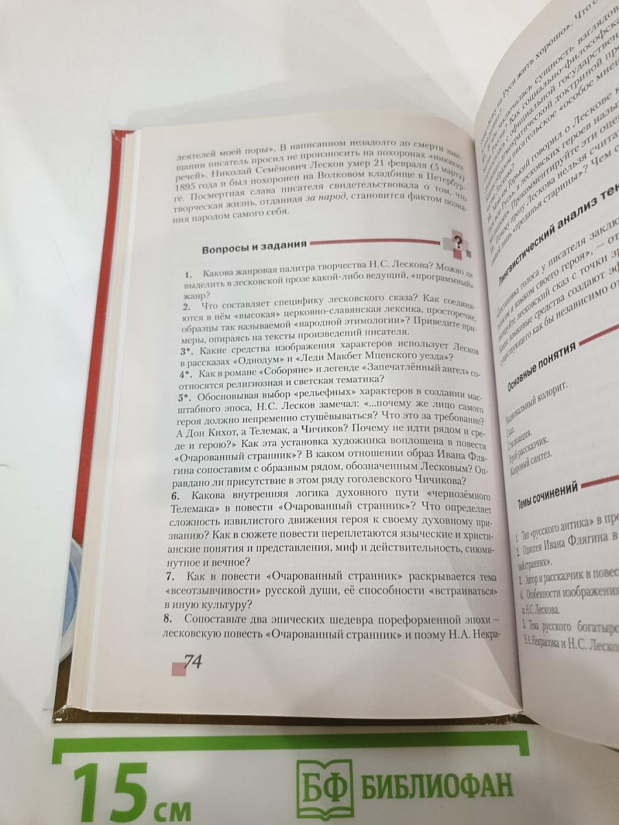 Литература, 10 класс, Часть II